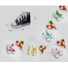 bdoasis 1 Pairs Canvas Mini Shoes 5.5CM Long,Bicycle Stand Shoes,Doll