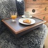 Linen 72 LAP TRAY: Bean Bag Cushioned Laptop Desk, Padded
