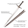 ACTASITEMS Galadriel Sword - Metal Elf Commander Cosplay Prop