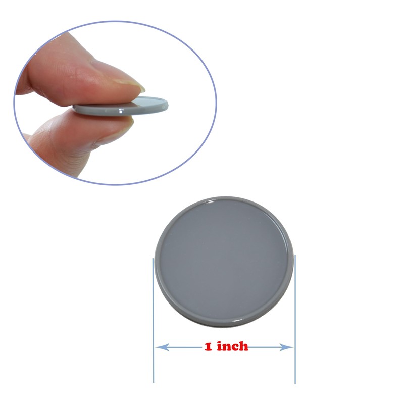 Smartdealspro Set of 100 1 Inch Opaque Plastic Learning Counters