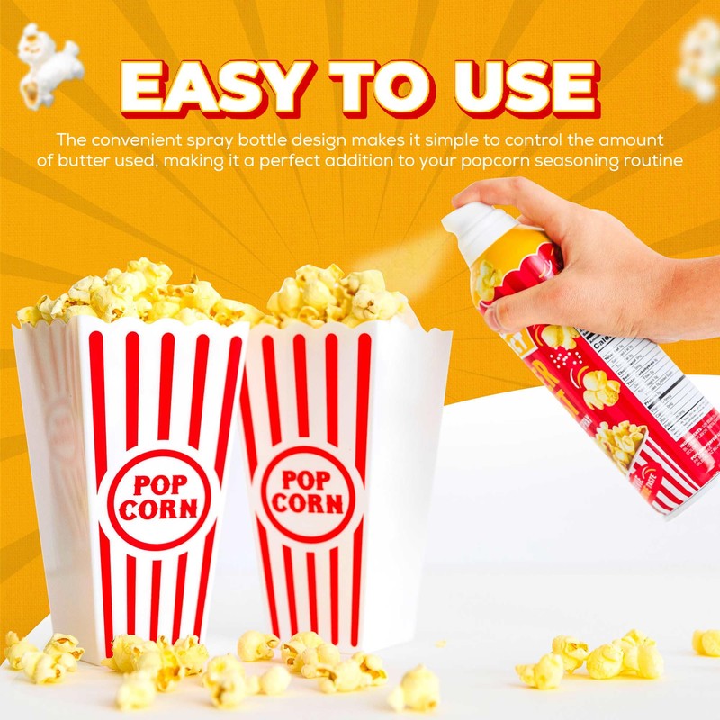Popcorn Perfect Butter Spray for Microwave, Natural Flavor, 5 Oz