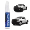 Bright White PW7/GW7 Touch Up Paint Compatible with RAM 2010-2024,