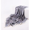 Grace Scarves 100% Silk Scarf, Extra-Large, with Hand Rolled Edges,