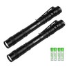 Lepro 2PCS Linterna LED, 3 Modos, IPX4, Superbrillante Camping Trabajo