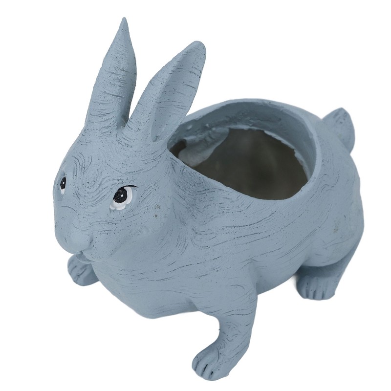 Rabbit Planter Animal Shaped Cartoon Succulent Plant Pot Garden Decoration