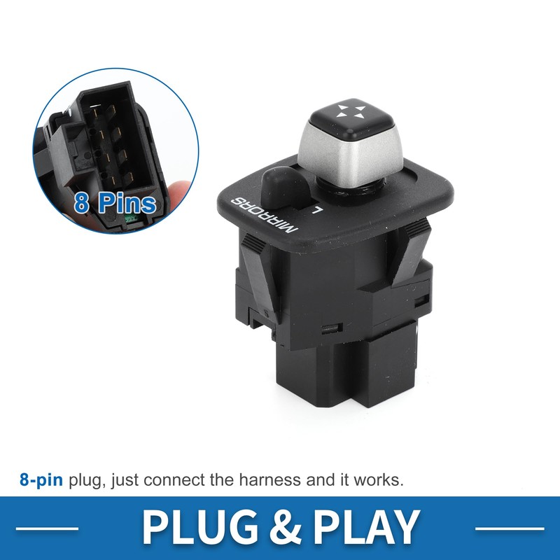 A ABSOPRO Car Mirror Switch View Mirror Remote Control Switch