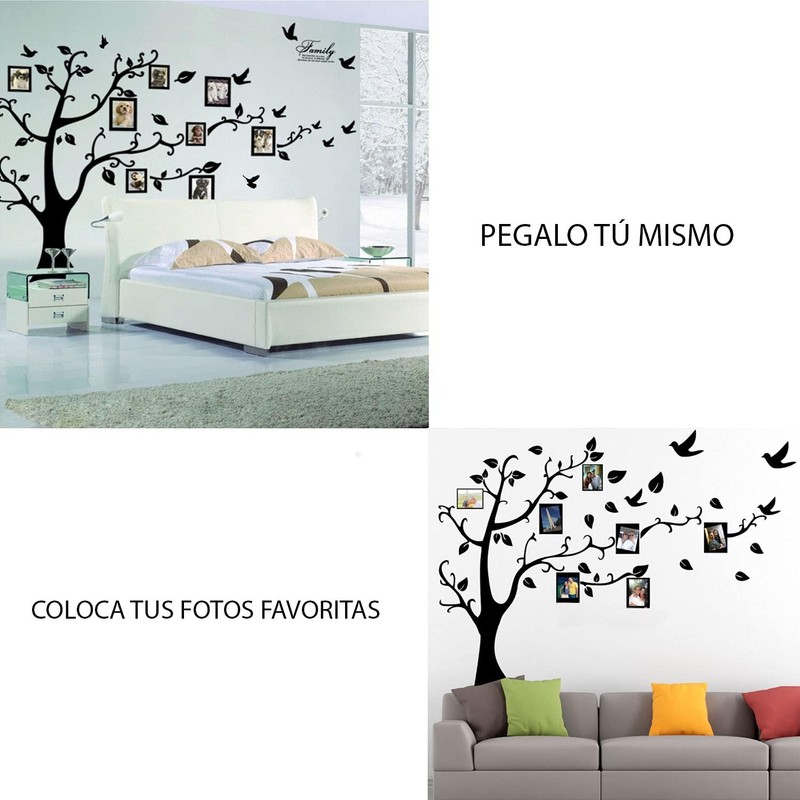 Vinil Arbol Genealógico Decorativo para Pared