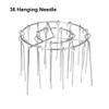 tieedhfu Air Fryer BBQ Skewer Stand Stainless Steel Rack For