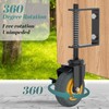 Lygoeege 2Packs Gate Wheel with Brake 4inch Gate Caster for