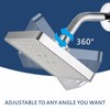 Eolax High Pressure Rain Shower Head, High Flow Pressure Boosting