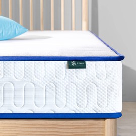 ZINUS 10 Inch Essential Innerspring Mattress, Twin, Mattress for Kids, Medium Firm Feel, CertiPUR-US Certified Foams, Mattress in A Box