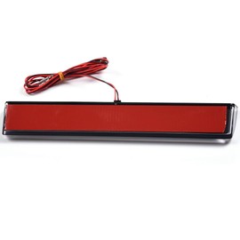 G-PLUS LED 3rd Third Brake Light, High Mount Stop Light Fit For Topper, Leer, ARE,Century Truck AT-LED-36R-01R, Third Brake Light Mount 3rd Brake Lamp Smoke Lens Black Housing