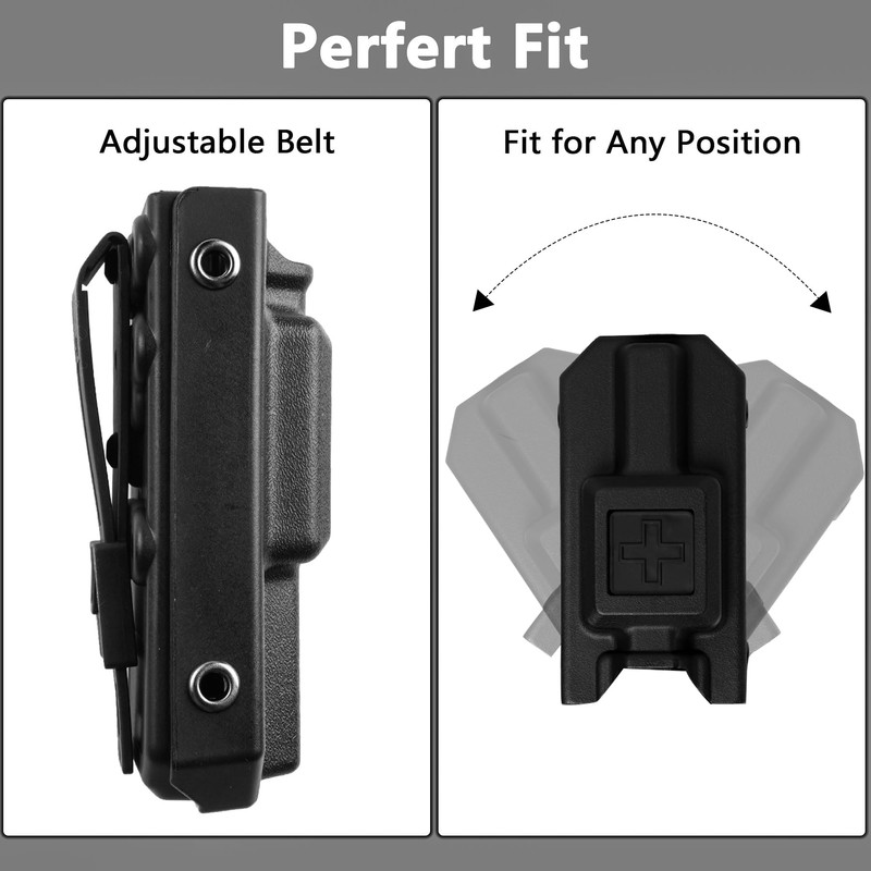 NIRIAHO Tactical Universal Duty Holster Extended Support Holder with Tourniquet