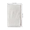 SEWACC Portable Golf Scorebook Leather Cover Stylish Scorecard Holder for