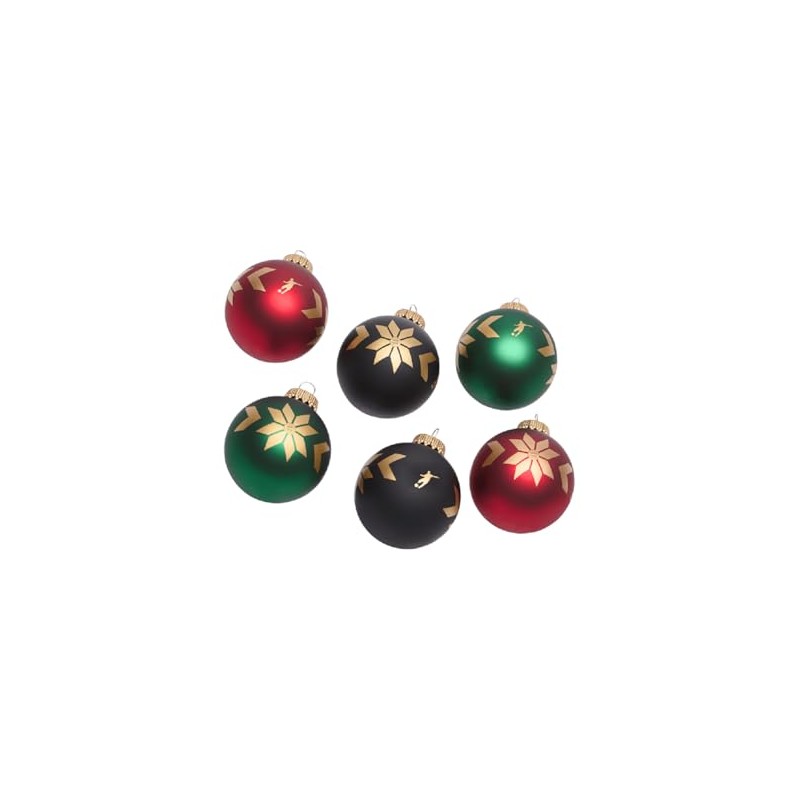 FC Bayern München Christmas Tree Baubles Set of 6 (One