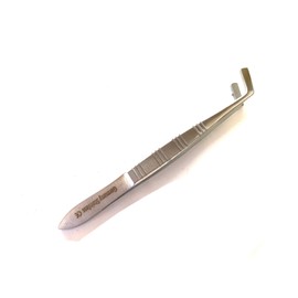GERMAN Stainless Steel Meibomian Gland Forceps E Expressor Eyes Rectangle Paddle