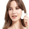 Gua Sha Massager for Face, Trapezius, Body Lymphatic Circulation Stainless Steel Lip Gua Sha 2ea