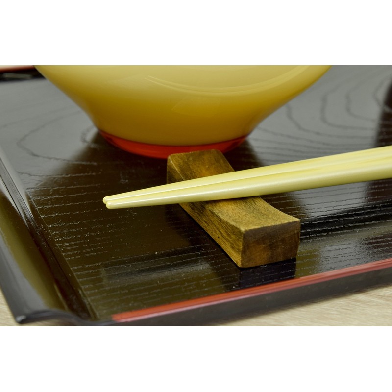 aoba Chopsticks Dishwasher Safe, Natural Wood Color Pencil Flora Yellow