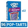 Pop-Tarts Toaster Pastries, Breakfast Foods, Frosted Wild Berry 13.5oz (12