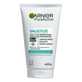 Gel Limpiador Facial 3 En 1 Garnier Pure Active - 150ml