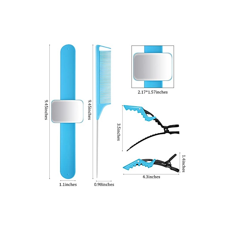 Geiserailie 10 Pcs Hair Styling Tools Set Magnetic Gel &