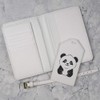 Azeeda 'Happy Panda' Passport Cover & Luggage Tag Travel Set