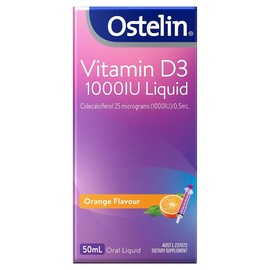 Ostelin Vitamin D3 (1000IU) Oral Liquid 50ml
