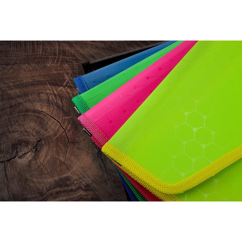 MPM Folder for Documents Document Wallet with Press Stud and