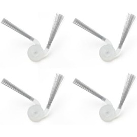 SwitchBot K11 + Cepillo Lateral de Repuesto para Aspirador Robot (Juego de 4), sin enredos, Accesorios consumibles