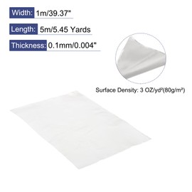 QUARKZMAN Fibreglass Fabric, 3 oz/80 g, 5 m (5.45 yards) x 1 m x 0.1 mm, E-Glass Twill Weave, Fibreglass Fibre, 53.82 Square Feet, Fabric for Boat, RC Plane, Car, Surfboard, Tub, Pool Repair