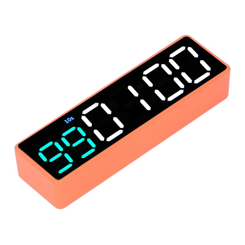 Fitness Timer Clock Large LED Digital Anti Vertigo Display Workout