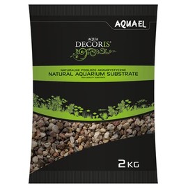 Aquael Natural Gravel Multicoloured 3Â âÂ 5Â mmÂ âÂ 2Â kg