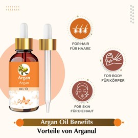 Crysalis Argan Oil| Pure & Natural Undiluted Cold Pressed Carrier Oil - 30ml