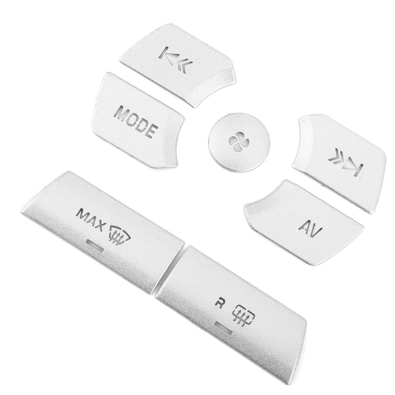 14Pcs Air Condition Button Cover Trim AC Control Stickers Fit
