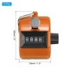PATIKIL Clicker Counter, 2 Pack Handheld Tally Counter Mechanical 4-Digit