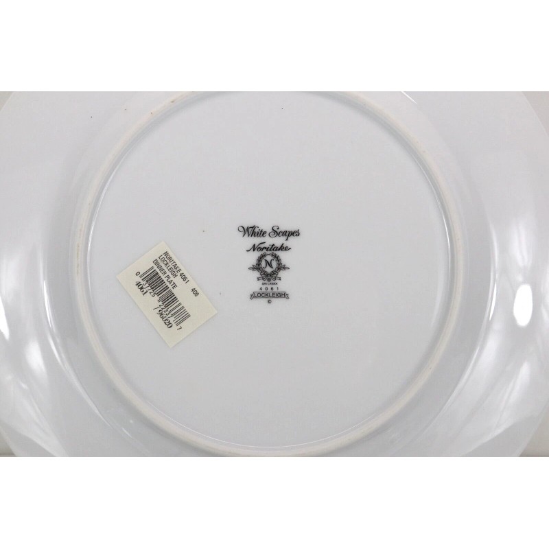 Noritake Vintage Noritake White Scapes 5 Piece Place Settings #4061