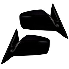 Brock Replacement Driver and Passenger Power Side View Mirrors Ready-to-Paint Compatible with 2007-2011 Camry USA87940-33620-C0 87910-06190-C0