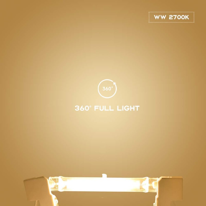 Lxcom Lighting R7s LED Bulb 118mm 20W Double Ended LED