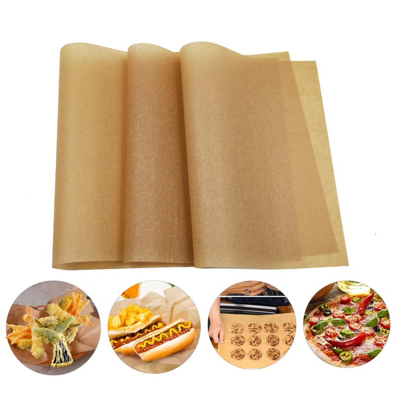 Desirable Eco-friendly Unbleached Cooking Sheets 200 Sheets Made of Natural