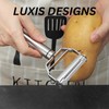 LUXIS DESIGNS Professional Stainless Steel Triangular Peeler - Lancashire Peeler