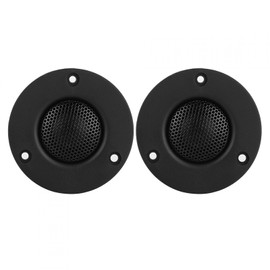 2pcs tweeter speaker + 2Pcs Dome Tweeter Speaker 25-core 60W B7 Pure Silk Film Diaphragm Treble Loudspeaker Horn F0 KHz to 28 Magnet N40 with Radiatorsfor tweeterwoofer 10 cmdome silk ebtools dome tre