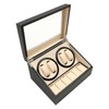 TBvechi 4+6 Luxury Automatic Rotation Watch Winder Leather Storage Case