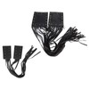 Qqmora Motorcycle Handlebar Tassel Cover Fashionable Fringe Style Design Soft
