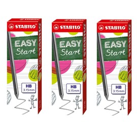 STABILO Easy Ergo Pencil Leads 3.15mm HB (18 Leads)