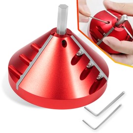 2 in-1 Inner-Outer Pipe Deburring Tool,PVC Chamfer Tool,Chamfer Reamer,Pipe Deburring Reamer Plumbing Tool for 0.75" to 3.89" PVC,CPVC, ABS, PP, PE Pipes(OD fit 0.75" to 3.5", ID fit 0.92" to 3.89")