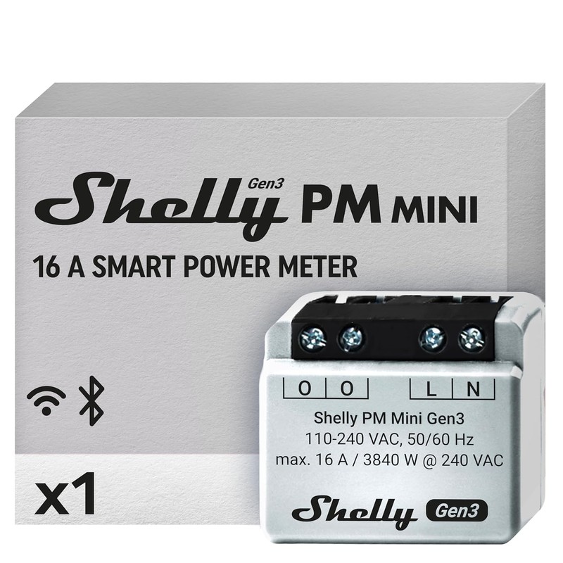 Shelly PM Mini Gen 3 | 4er Pack | Wlan