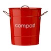 Compost Bin Made of Galvanised Steel (Powder Coated) with Zinc