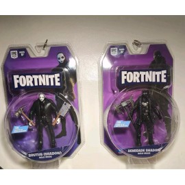 Jazwares Fortnite Brutus (Shadow) And Renegade Shadow 4" Solo Mode Action Figures 2pk New