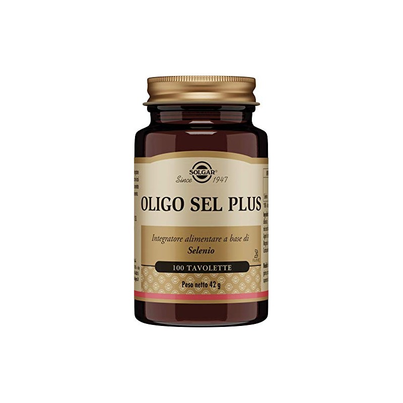 Solgar OLIGO SEL PLUS – Seleniometionina, 100 mcg, 100 tavolette