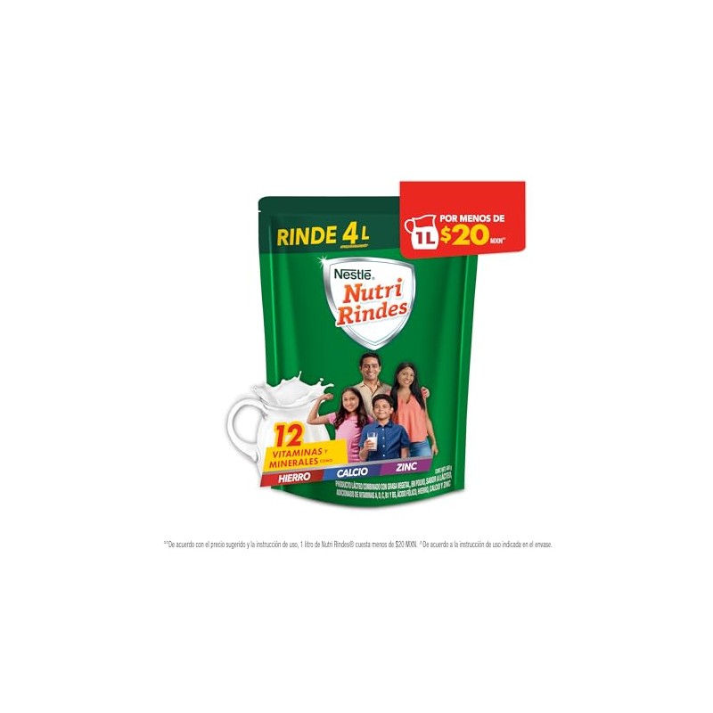 Lácteo en Polvo Nestlé NutriRindes 460g